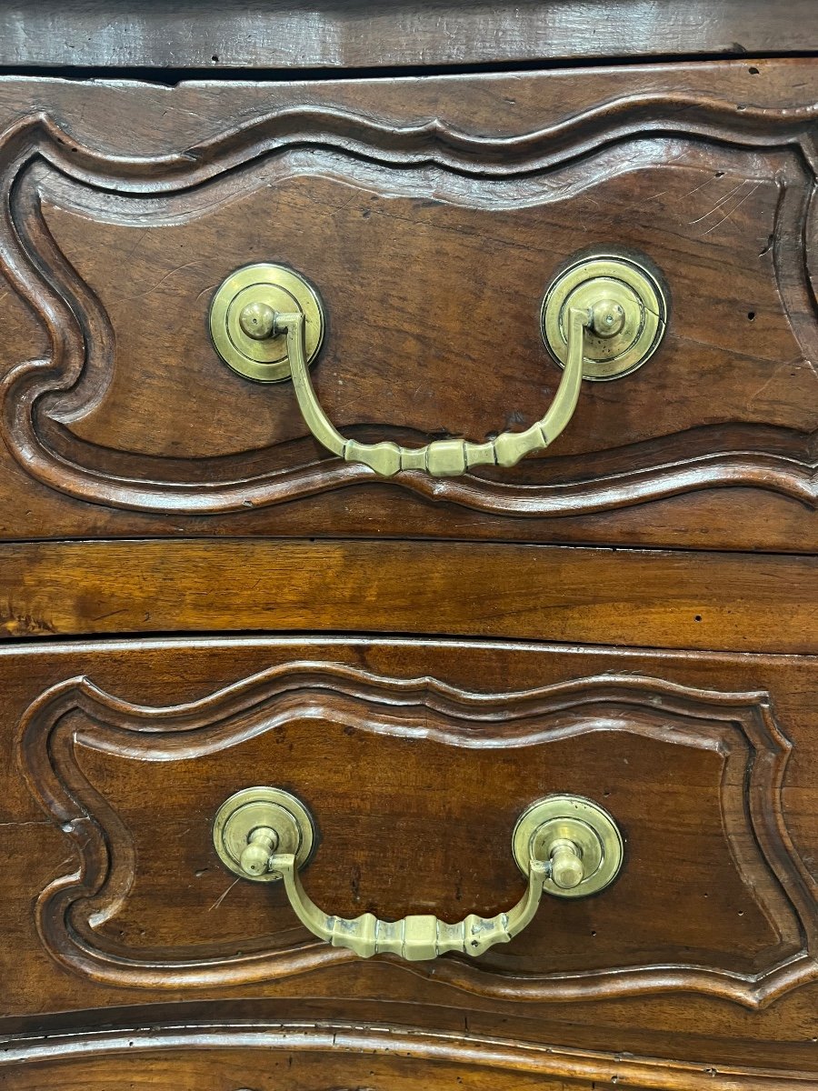 Provençal Walnut Commode From Louis XV Period-photo-4