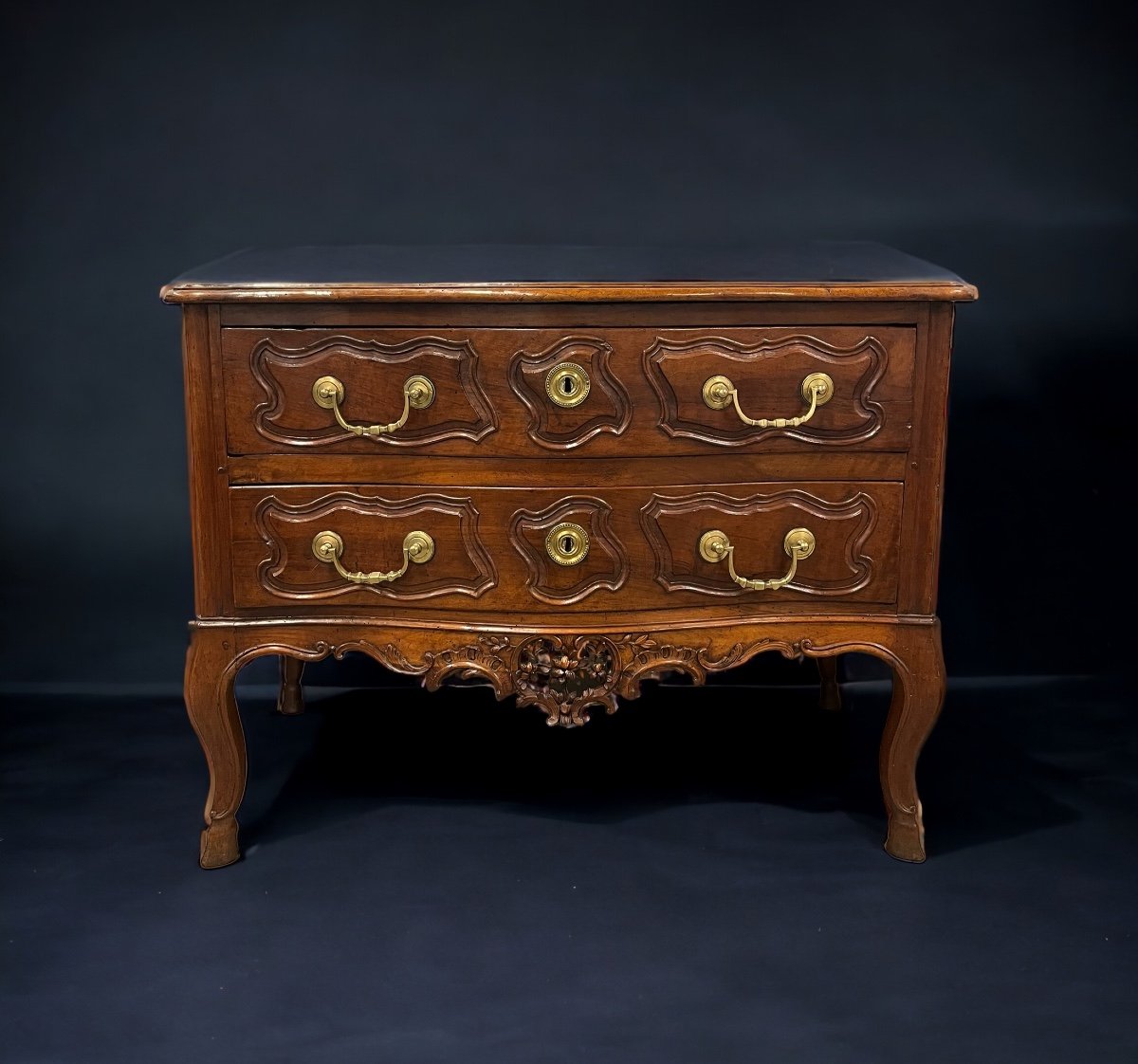 Provençal Walnut Commode From Louis XV Period