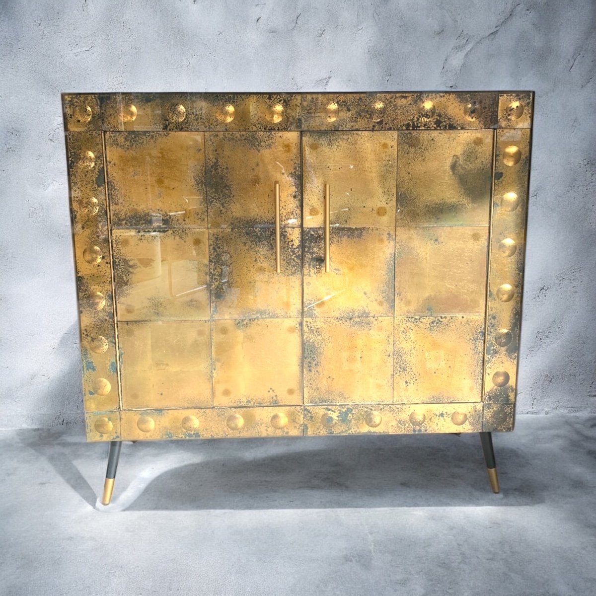 Small Murano Oxidized Glass Buffet-photo-2