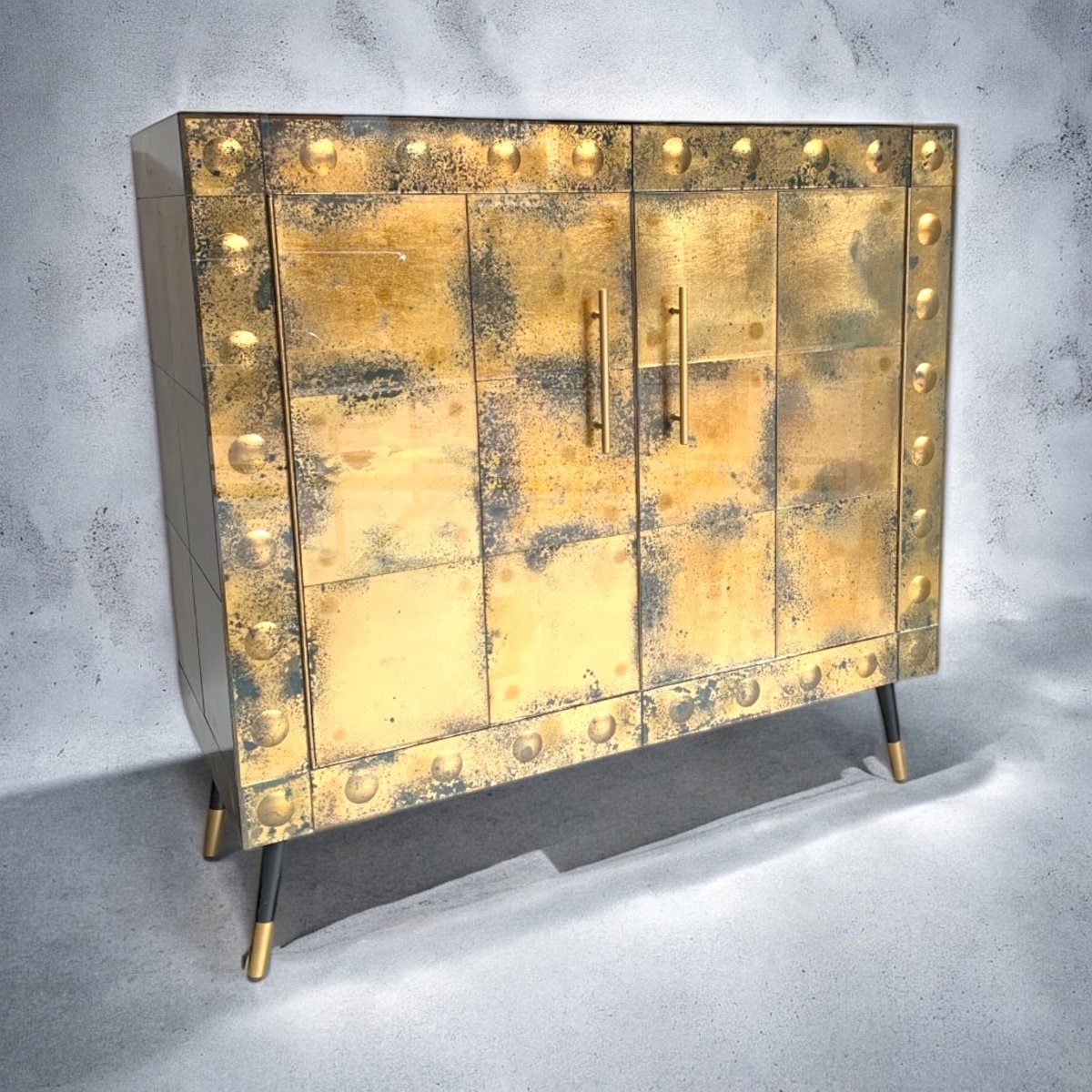 Small Murano Oxidized Glass Buffet