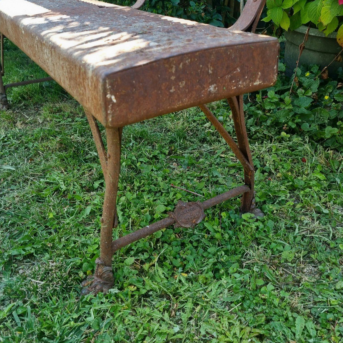 Banc Arras de la maison Grassin XIXe-photo-1