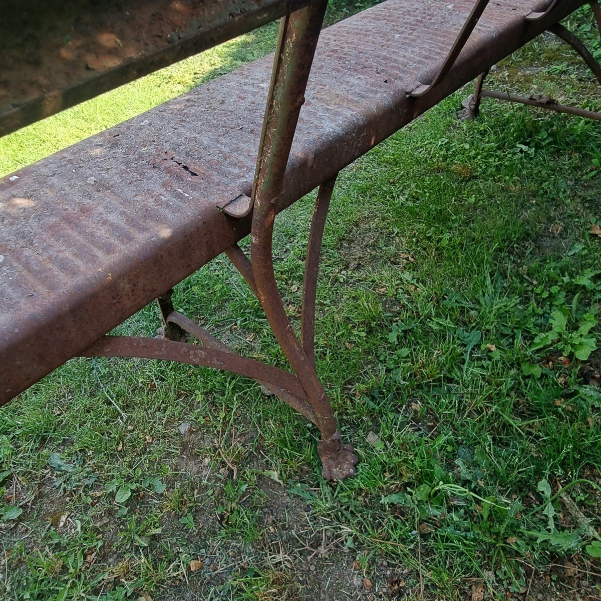 Banc Arras de la maison Grassin XIXe-photo-4