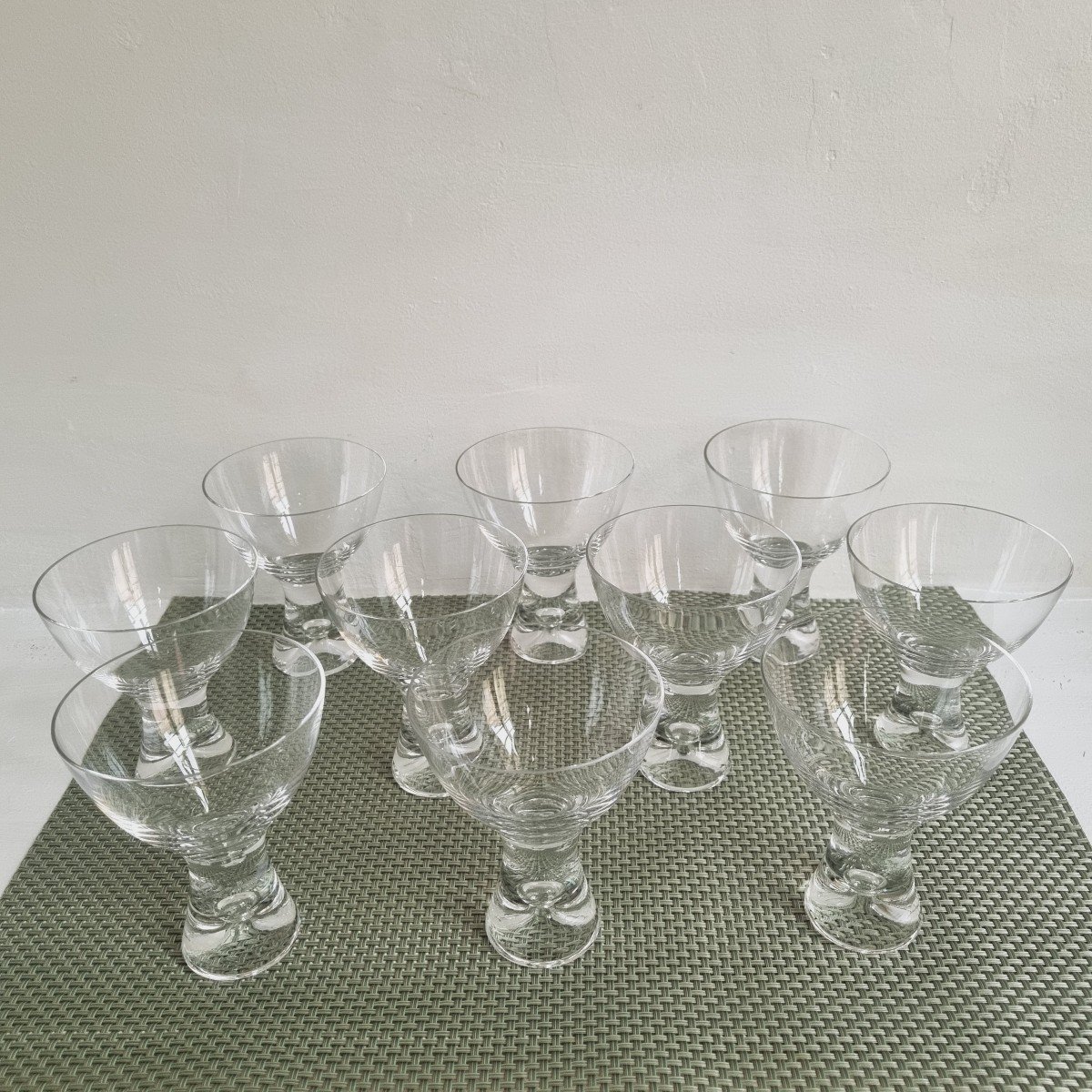 Série de 10 verres de Tapio Wirkkala-photo-2