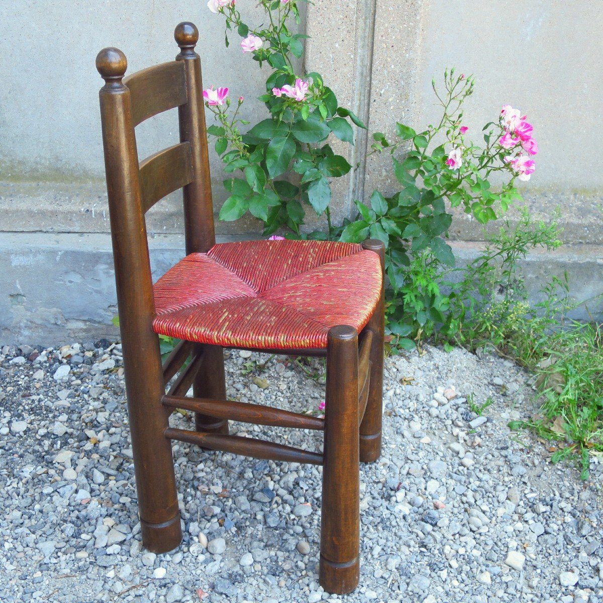 Mulched Chair By Charles Dudouyt Circa 1940-photo-3