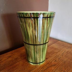 Earthenware Vase From Saint Clément Circa 1950