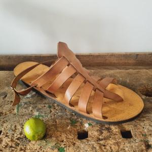 Tropézienne Advertising Sandal, Camargue, Large Model Circa 1950