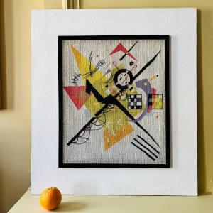 Wassily Kandinsky's Tapestry "on White Ii", On Canvas, Circa 1960