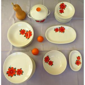 Winterling Bavaria Porcelain Table Service Circa 1970