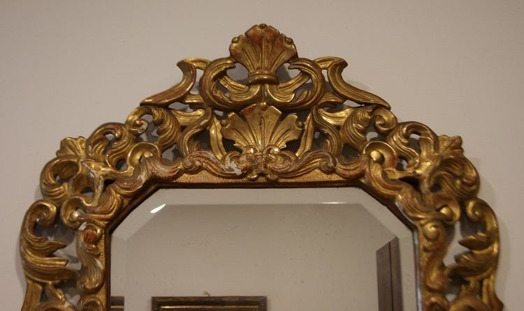 French Mirror In Louis XIV Style From The 1800s-photo-2