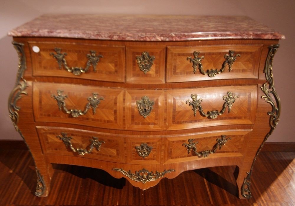 French Chest Of Drawers From The Second Half Of The 1800s-photo-2