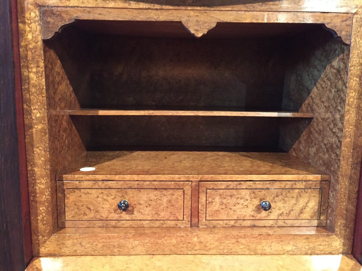 Secretary In Rosewood And Violet Wood Transition Style From The End Of The 1800s-photo-5