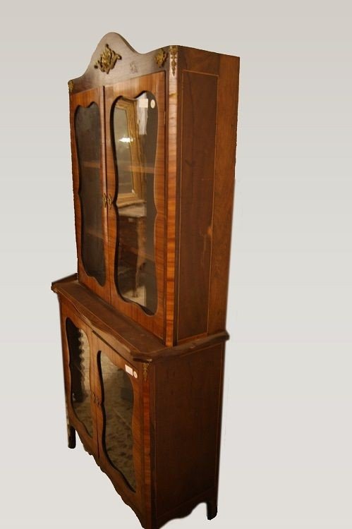  French Transition-style Display Cabinet From The Second Half Of The 19th Century-photo-4