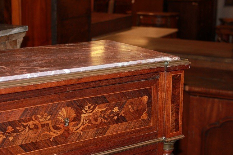 French Secretaire From The Second Half Of The 19th Century, Napoleon III Style-photo-3