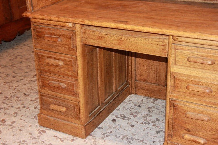  Beautiful American Roll-top Desk From The Early 1900s In Oak Woo-photo-1