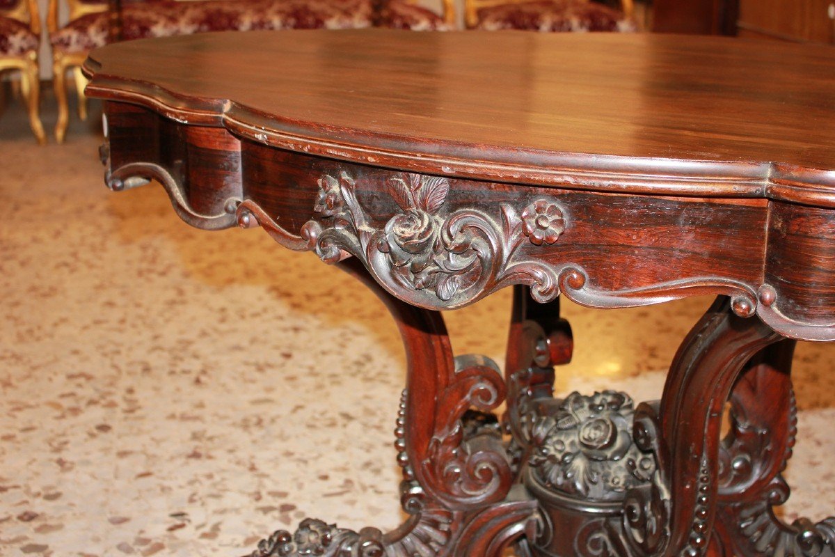 French Coffee Table From The Second Half Of The 19th Century-photo-3