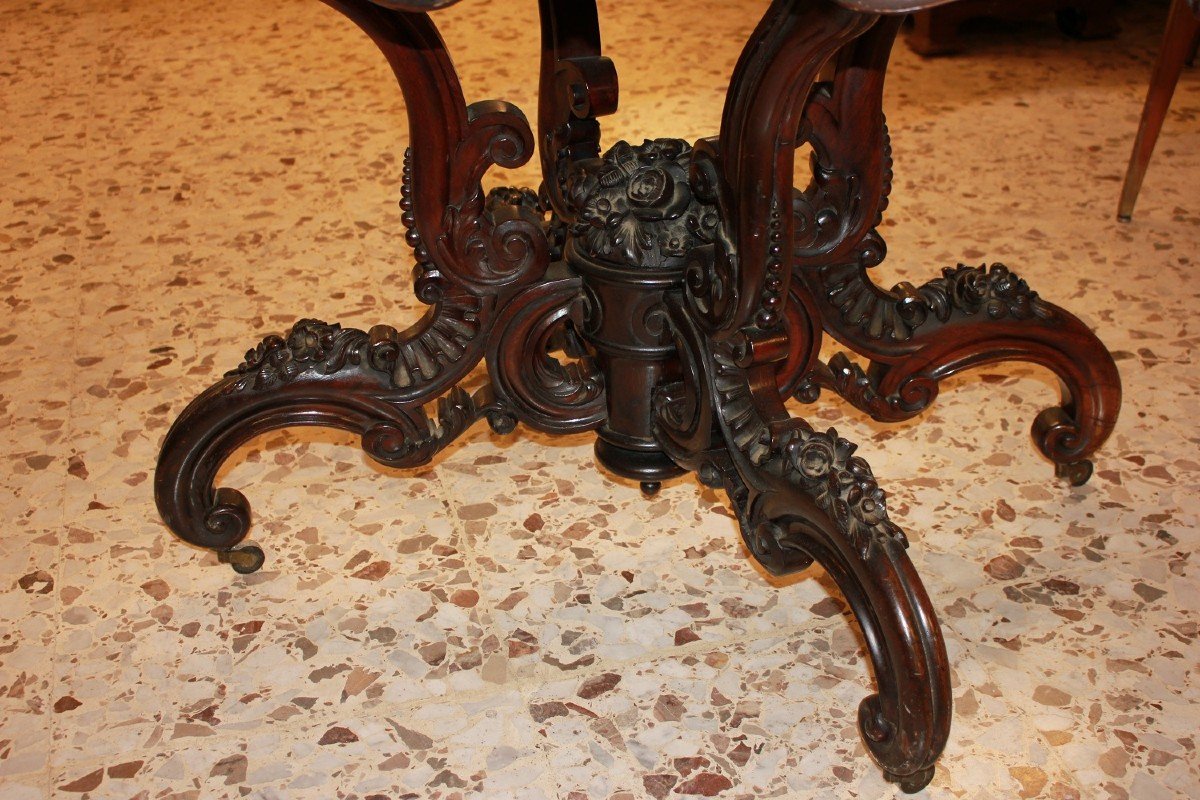 French Coffee Table From The Second Half Of The 19th Century-photo-4