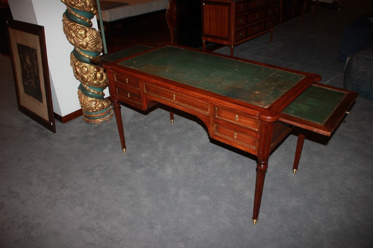 Bureau Français De Style Louis XVI Du XIXe Siècle-photo-4