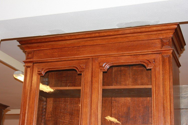 Large 19th Century Louis Philippe Style Oak Sideboard-photo-2