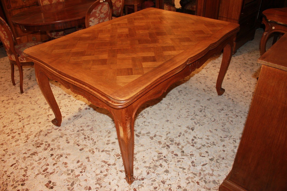 19th Century Extendable Provençal Rectangular Table