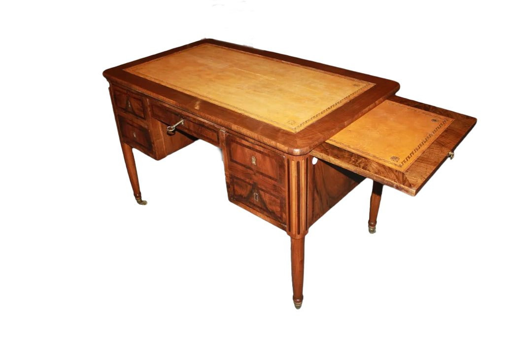 Petite Bureau Français – Style Louis XVI – Début XIXe Siècle-photo-3