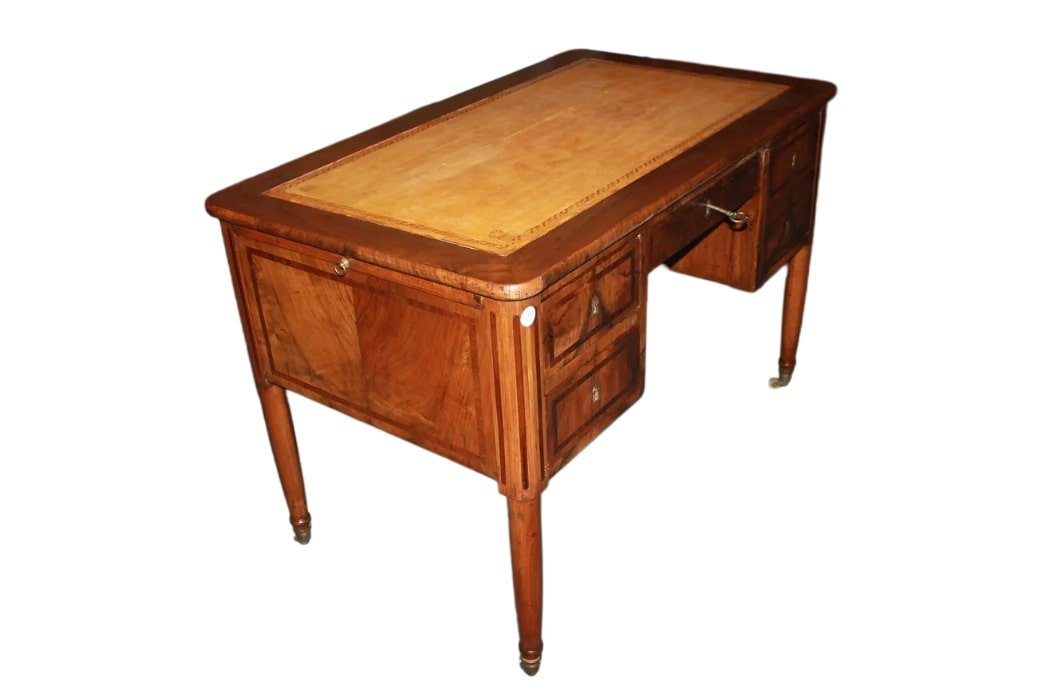 Petite Bureau Français – Style Louis XVI – Début XIXe Siècle-photo-4