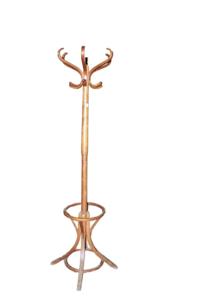 Mid-20th Century Thonet Coat Rack – Beech Wood