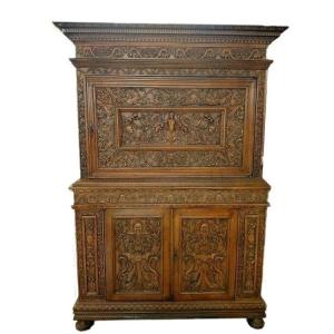 1800s Italian Renaissance Style Double Body Buffet