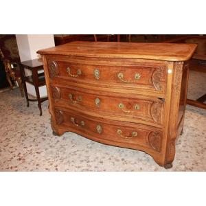 17th Century French Walnut Chest Of Drawers
