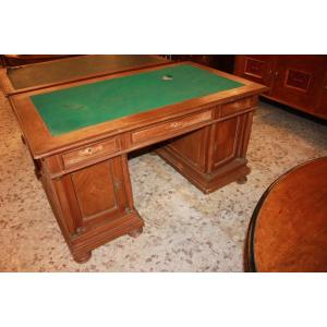 Empire Style Desk With Columns And Drawers