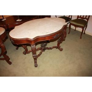 Italian Neapolitan Table From The Mid-1800s, Louis Philippe Style