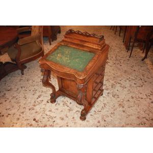 Victorian Davenport Travel Desk, Early 19th Century, Walnut