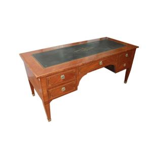 Beautiful French Louis XVI Desk From The Mid-1800s With Inlay Details