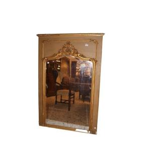 Large French Mirror From The Second Half Of The 1800s, Louis XV Style