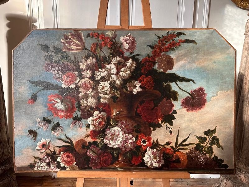 Still Life With Bouquets Of Flowers