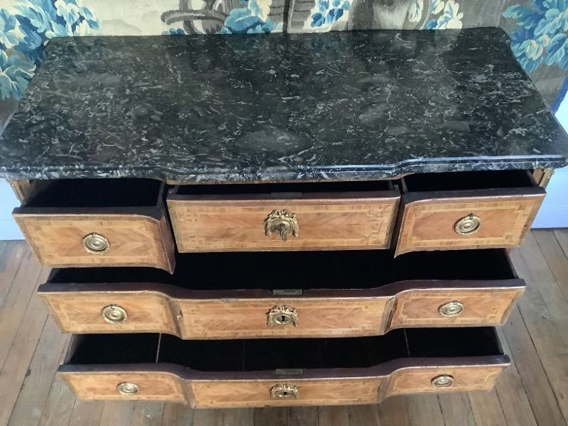 Louis XVI Period Chest Of Drawers-photo-2