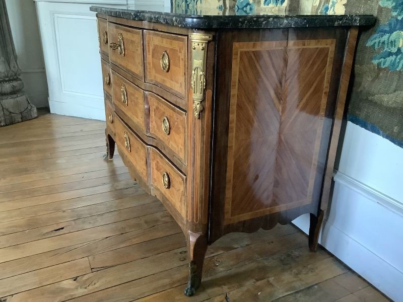 Louis XVI Period Chest Of Drawers-photo-1