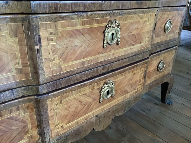 Louis XVI Period Chest Of Drawers-photo-2