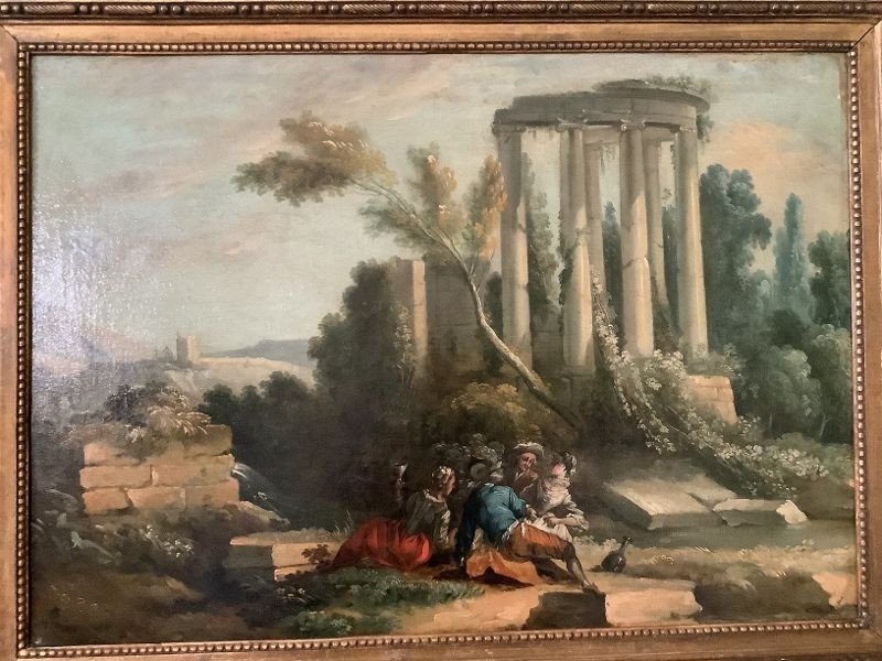 Oil On Canvas 18th Century-photo-3