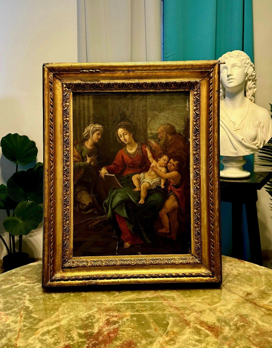 Holy Family With Saint Elizabeth And Saint John The Baptist