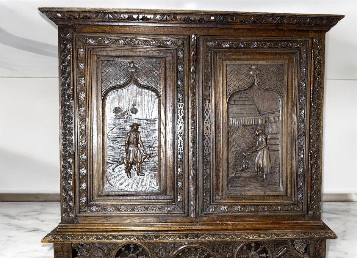 Piece Of Furniture With Decorations And Inlays-photo-4