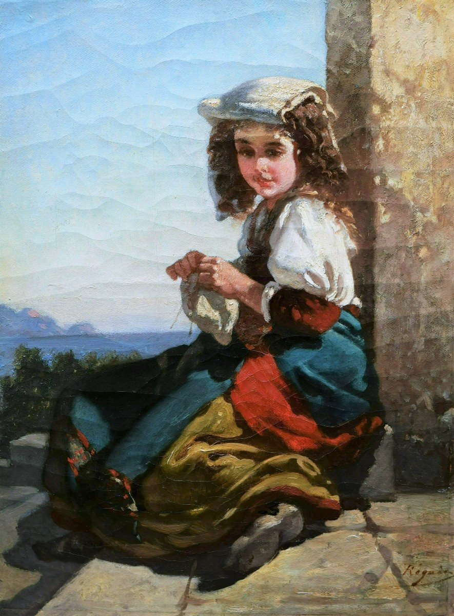 Antony REGNIER,  La petite Italienne