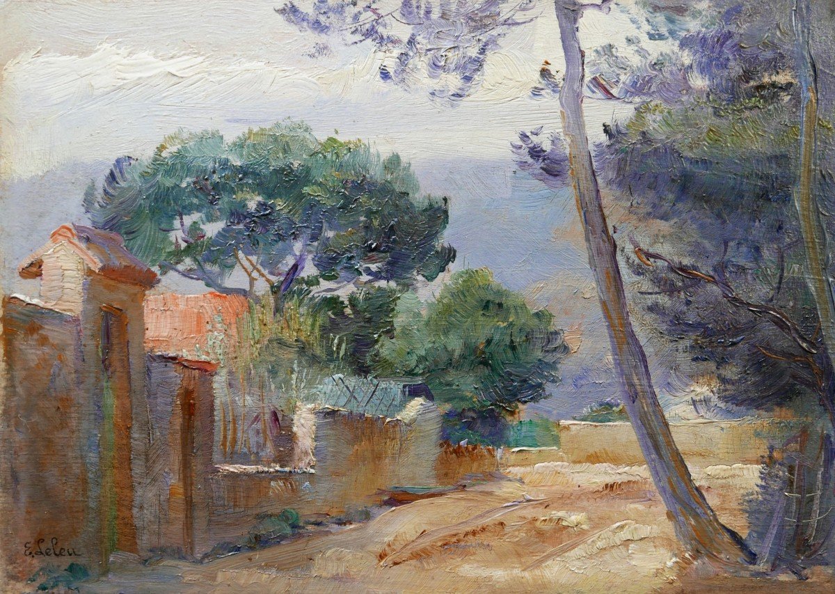 Ernest Leleu, Two Views At Cap Martin-photo-2