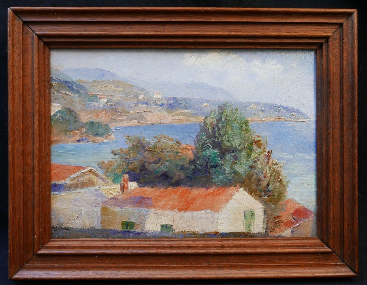 Ernest Leleu, Two Views At Cap Martin-photo-1