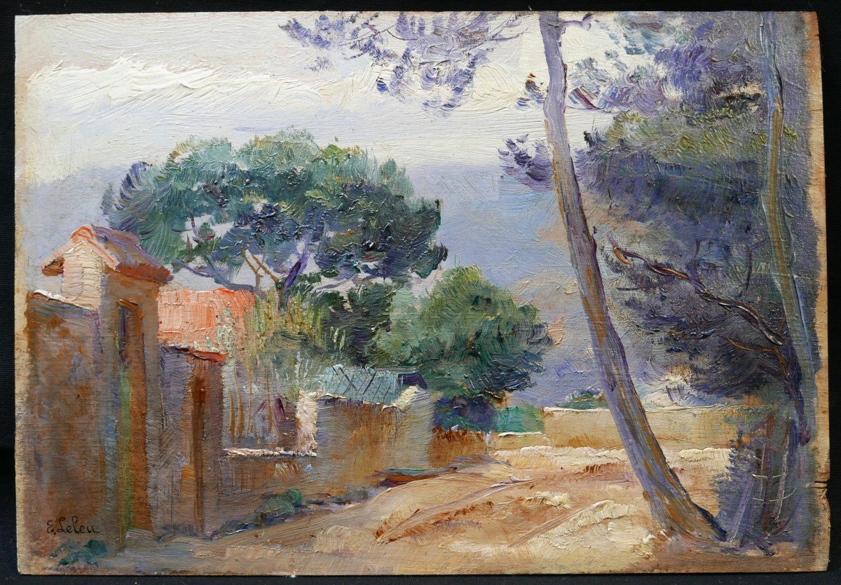 Ernest LELEU, Deux vues au Cap Martin-photo-2