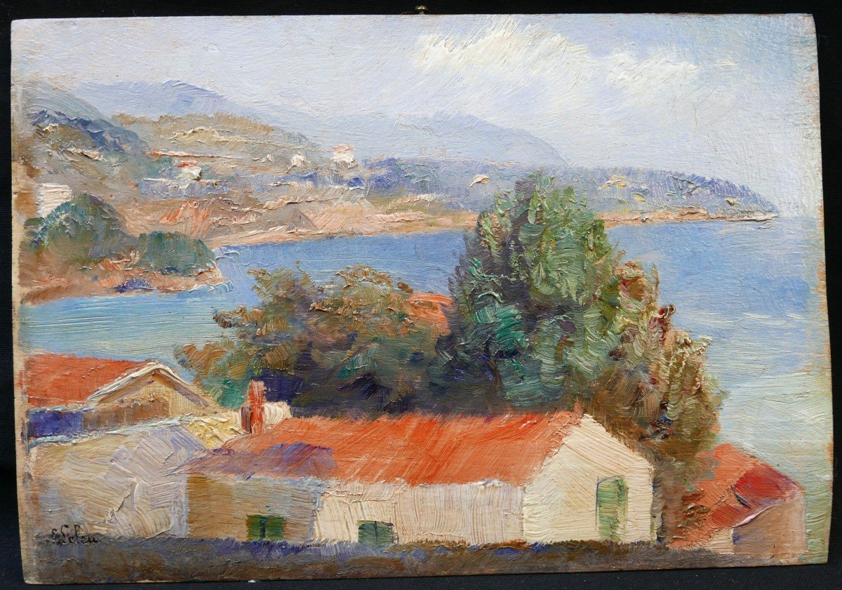 Ernest Leleu, Two Views At Cap Martin-photo-3