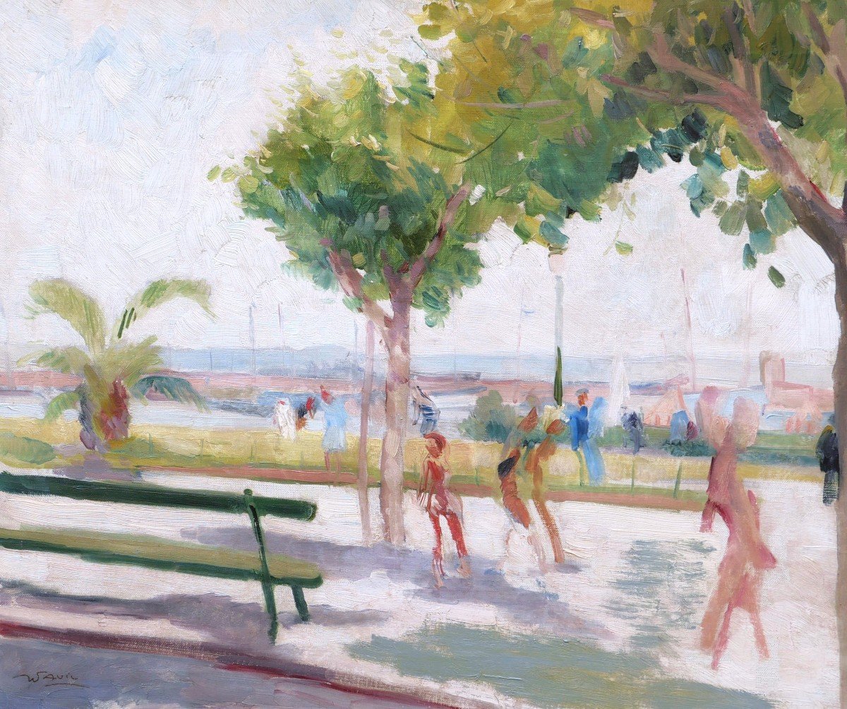 Julien Pavil, Lively View In Cannes On The Croisette