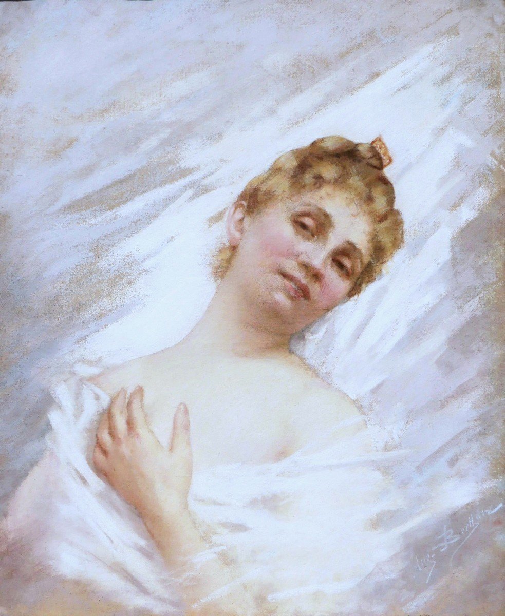 Auguste BERTHON, Femme alanguie