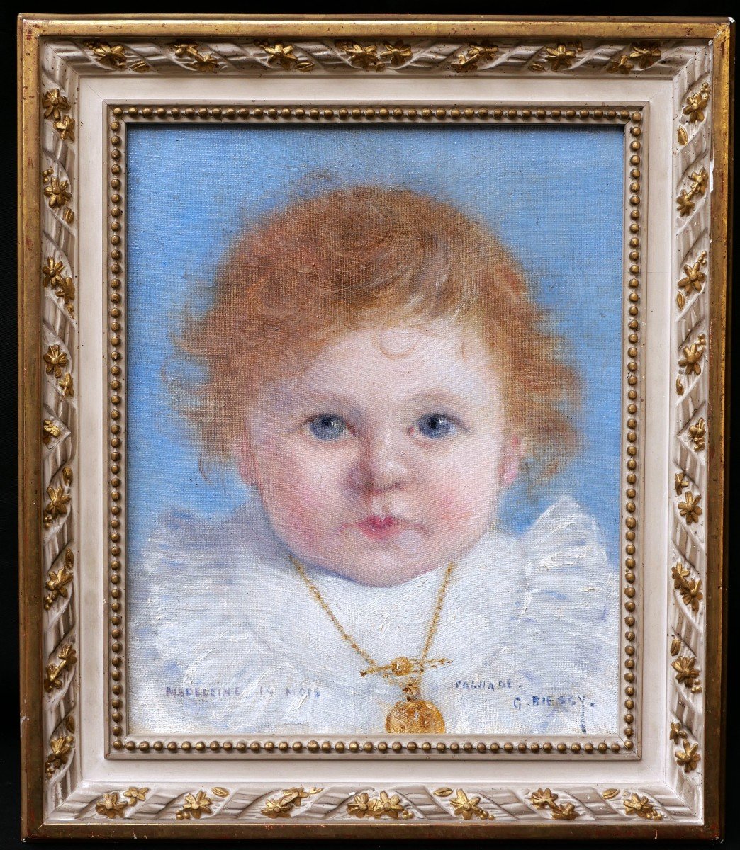 Marie-gabriel Biessy, Portrait Of A Newborn (madeleine)-photo-4