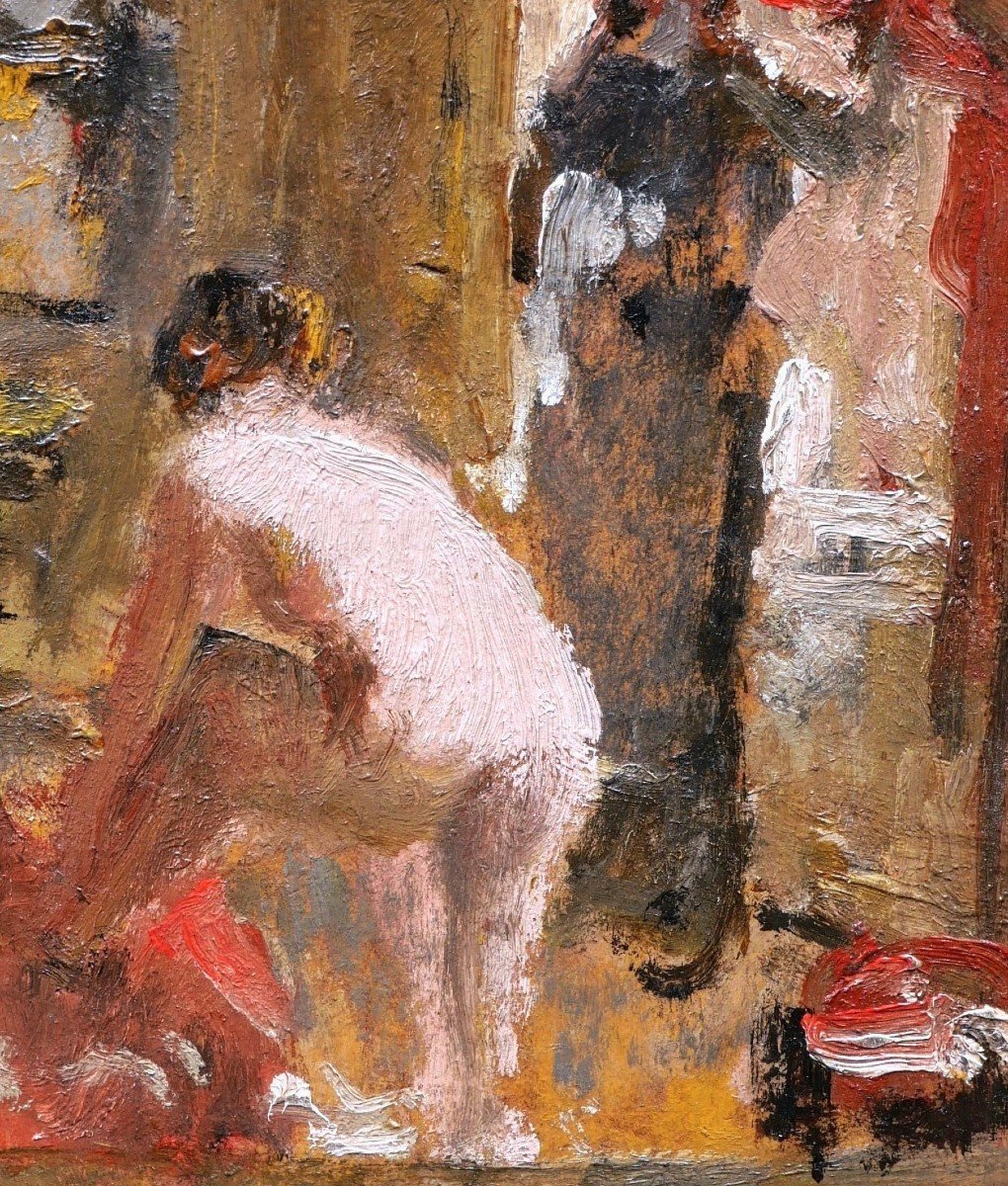 Ernest Quost, Nude In An Interior-photo-2