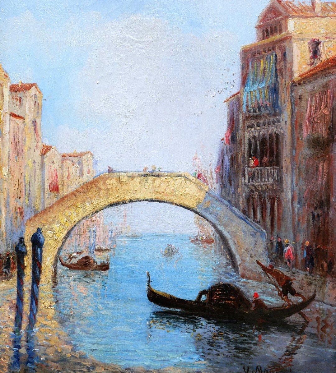 Vincent Manago, Canal à Venise-photo-2